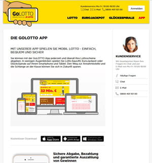 App von GoLotto